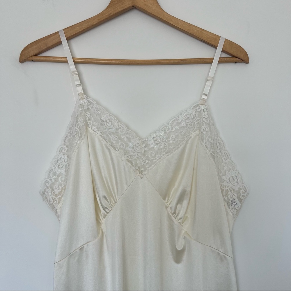 Vintage Sears White Slip Dress